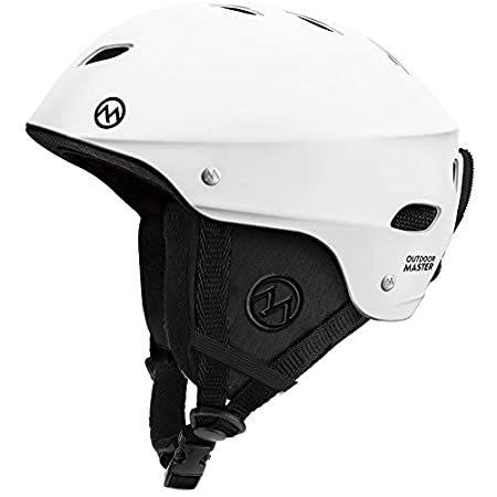 OutdoorMaster スキー用ヘルメット にんしょう Ski Helmet - with ASTM Certified Safety, 9 Op