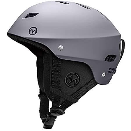OutdoorMaster スキー用ヘルメット にんしょう Ski Helmet - with ASTM Certified Safety, 9 Op