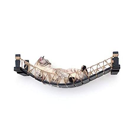 CatastrophiCreations Cat Bridge Wall-Mounted Play and Lounge Toy Cat Tree T