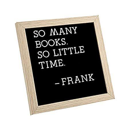 C Crystal Lemon 文字ボード フェルトレターボード 10x10インチ 変更可能な木製メッセージボードサイン 木製フレーム 壁取り付け デ