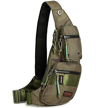 Nicgid Sling Bag Chest Shoulder Backpack Fanny Pack Crossbody Bags for Men