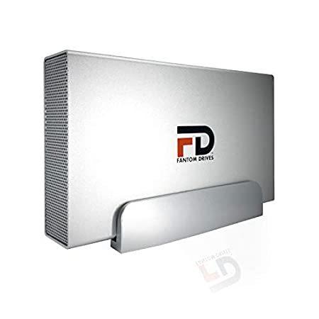 海外規格 Fantom Drives 8TB 7200RPM External Hard Drive - USB 3.0/3.1 Gen 1 Silver Al