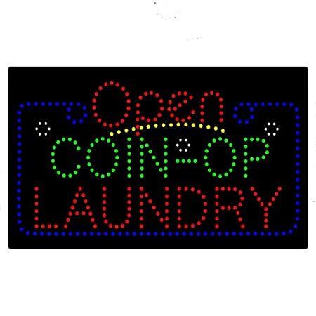 LED　Laundry　Cleaners　Open　Electric　Advertisin　Super　Bright　Sign　Board　Light