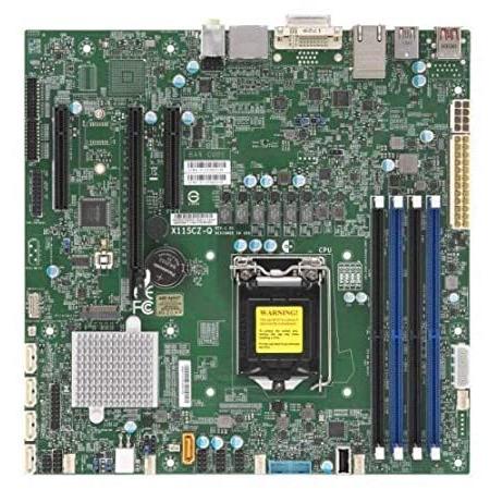 【70％OFF】 i7/i5/i3 Core MBD-X11SCZ-Q-O マザーボード Supermicro S1151 Express PCI 64GB Q370 その他