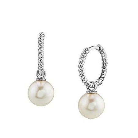 ファッション いつでもポイント10倍 The Pearl Source 14Kゴールド AAA品質 ラウンド 本物のホワイトアコヤ養殖真珠