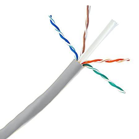 ACCL 1000ft Cat6a UTP Ethernet Cable, 10 gig Solid, 500Mhz, 23 AWG, Spool,