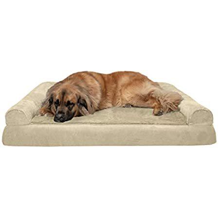 Furhaven Pet Dog Bed， Large Dog Beds for Large Dogs， Medium Small Dog Beds
