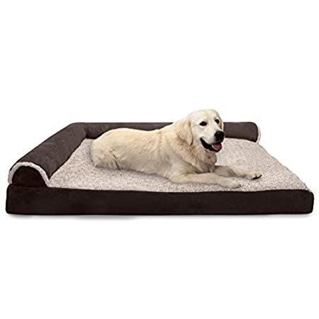 Furhaven Pet Dog Bed， Large Dog Beds for Large Dogs， Medium Small Dog Beds