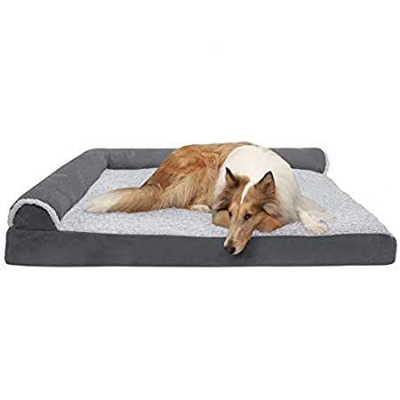 Furhaven Pet Dog Bed， Large Dog Beds for Large Dogs， Medium Small Dog Beds