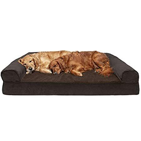 Furhaven Pet Dog Bed， Large Dog Beds for Large Dogs， Medium Small Dog Beds