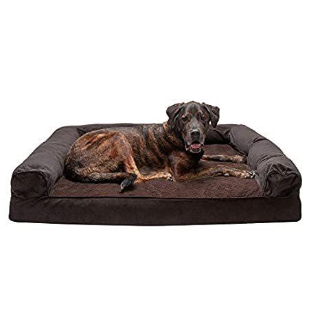 Furhaven Pet Dog Bed， Large Dog Beds for Large Dogs， Medium Small Dog Beds
