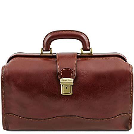 Tuscany Leather Raffaello Doctor leather bag TL141852 (Brown)