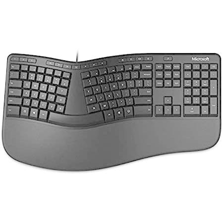 Microsoft Natural Ergonomic Palm Rest Comfort Keyboard for Business Wired