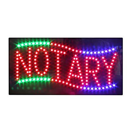 LED　Notary　Sign,　Advertising　LED　Bright　Super　Display　Public　for　Notary　Bus