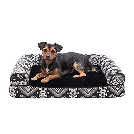 Furhaven Pet Dog Bed， Large Dog Beds for Large Dogs， Medium Small Dog Beds