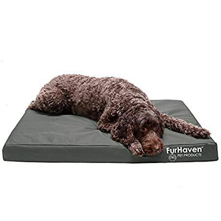 Furhaven Pet Dog Bed， Large Dog Beds for Large Dogs， Medium Small Dog Beds
