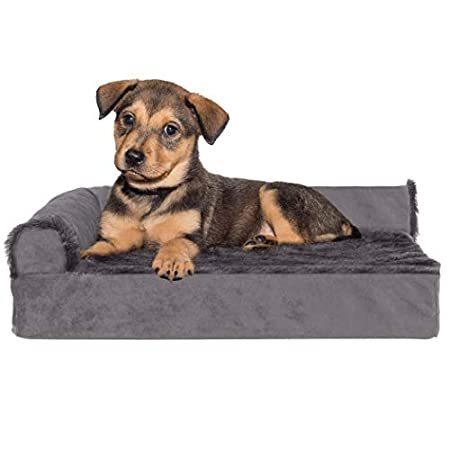 Furhaven Pet Dog Bed， Large Dog Beds for Large Dogs， Medium Small Dog Beds