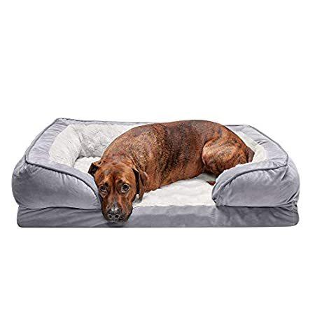 Furhaven Pet Dog Bed， Large Dog Beds for Large Dogs， Medium Small Dog Beds