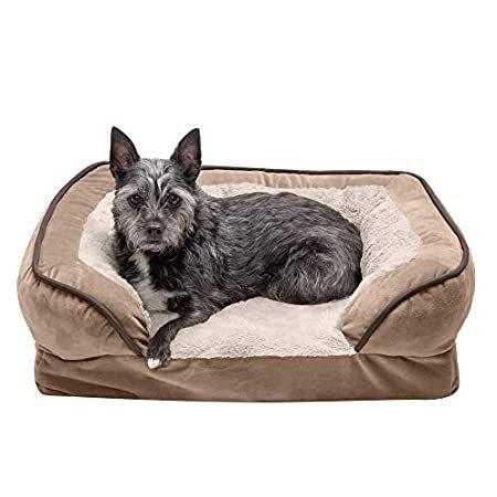 Furhaven Pet Dog Bed， Large Dog Beds for Large Dogs， Medium Small Dog Beds