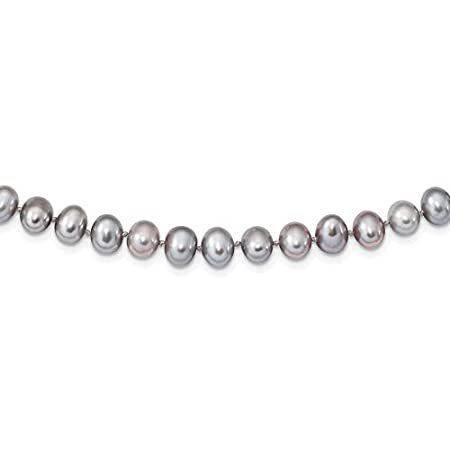 Ryan Jonathan Fine Jewelry Sterling Silver Gray Freshwater Cultured Pearl N