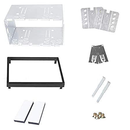 ユニバーサル ダブルDIN 2 DIN カープレイヤー ステレオ ラジオ 交換用 フィッティング ケージ キット インストール