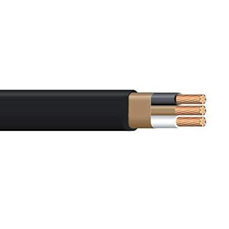 6/2 NM-B Wire Copper Non-Metallic Sheathed Cable 600V Black (200FT)
