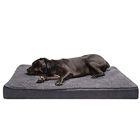 Furhaven Pet Dog Bed， Large Dog Beds for Large Dogs， Medium Small Dog Beds
