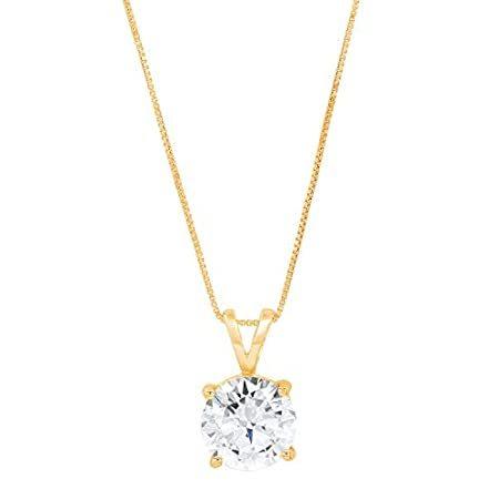 Clara Pucci 2.50 ct Brilliant Round Cut Stunning Genuine Flawless Moissanit