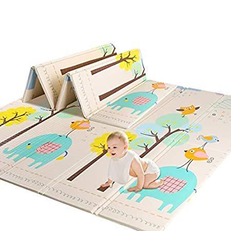 Doctor Dolphin Baby Play Mat - Waterproof Thick Foam Play Mats for Baby - E