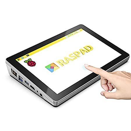 SunFounder RasPad 3.0 オールインワンRaspberry Pi 4Bタブレット、バッテリー内蔵、10.1インチタッチスクリーン、オ