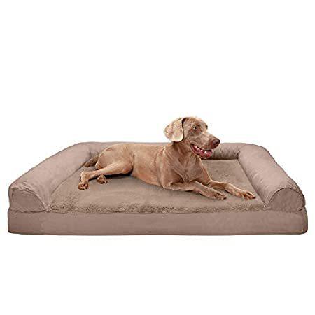 Furhaven Pet Dog Bed， Large Dog Beds for Large Dogs， Medium Small Dog Beds