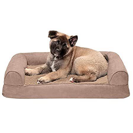 Furhaven Pet Dog Bed， Large Dog Beds for Large Dogs， Medium Small Dog Beds