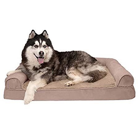 Furhaven Pet Dog Bed， Large Dog Beds for Large Dogs， Medium Small Dog Beds
