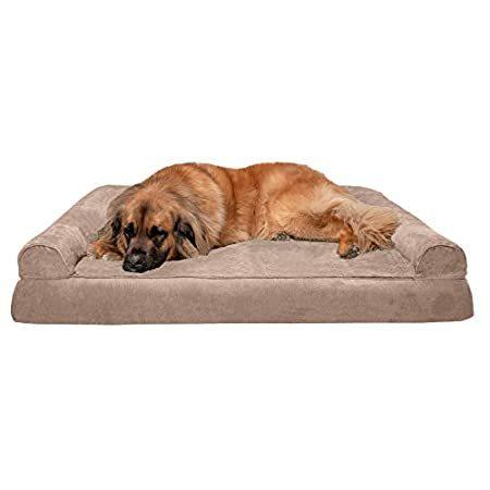 Furhaven Pet Dog Bed， Large Dog Beds for Large Dogs， Medium Small Dog Beds