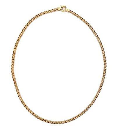 週間売れ筋 Anelise 14K 8 - Women For Necklace Pendant Knit Gold Fine Yellow Solid Real ネックレス、ペンダント