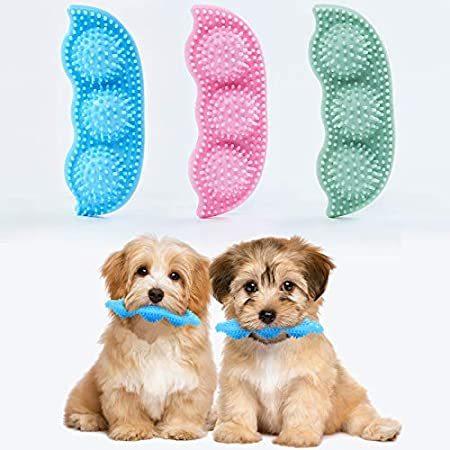 WHRPEN 3 Pack Dog Chew Toy for Teething, 2-8 Months Puppy Teething Chew Toy