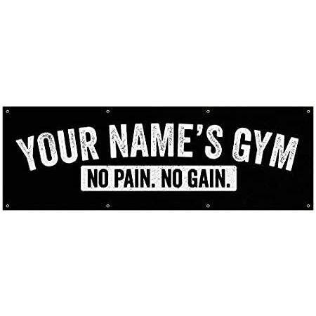 Your　Name　Custom　Banner　Home　Decor　Gym　Training　Garage　Inspirational