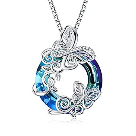 TOUPOP 母の日ギフト s925スターリングシルバー トンボペンダントネックレス クリスタルジュエリー付き 母 女性 ティーン 女の子 誕生日への TOUPOP 母への母の日ギフト ローズハートネックレス 女性へのギフト