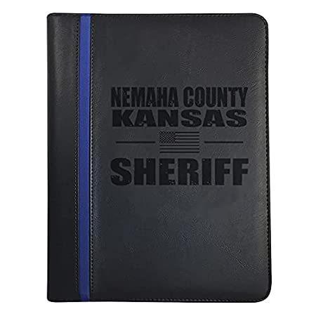 Kansas Nemaha County All Counties Deputy Sheriff Padfolio Notepad Holder -