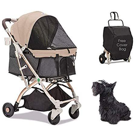 HPZ Pet Rover Lite Premium Light-Weight Dog/Cat/Pet Stroller Travel Carriag