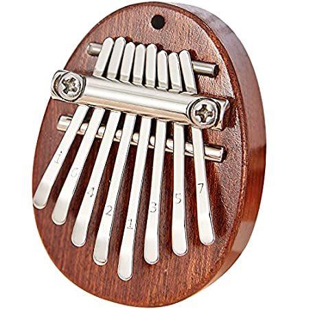 handikap vokal endnu engang Mini]Kalimba Keys Oval Cute Portable Thumb Piano Exquisite Finger Piano 弦楽器  | pricingplatform.com