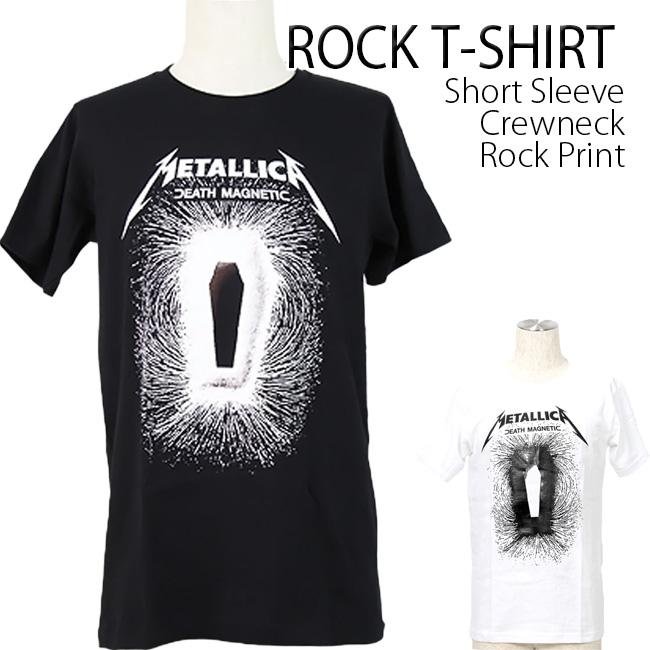 ロックtシャツ バンドtシャツ パンク Metallica メタリカ バンドT 