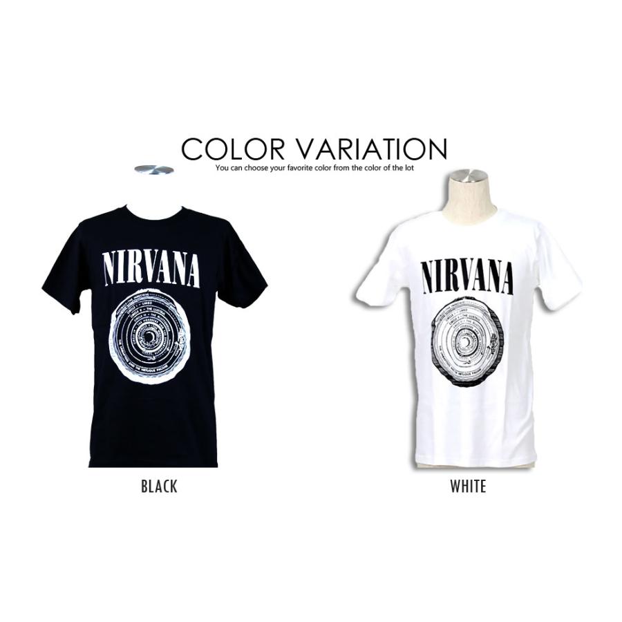 ロックtシャツ バンドtシャツ パンク Nirvana ニルヴァーナ