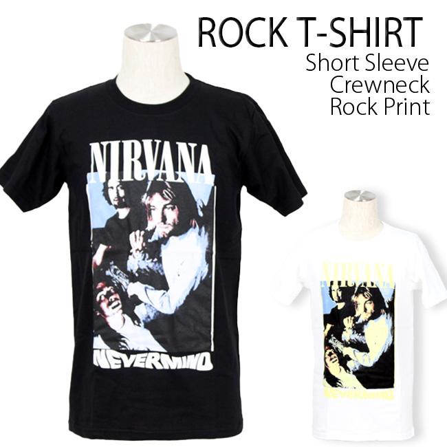 ロックtシャツ バンドtシャツ パンク Nirvana ニルヴァーナ 絵画