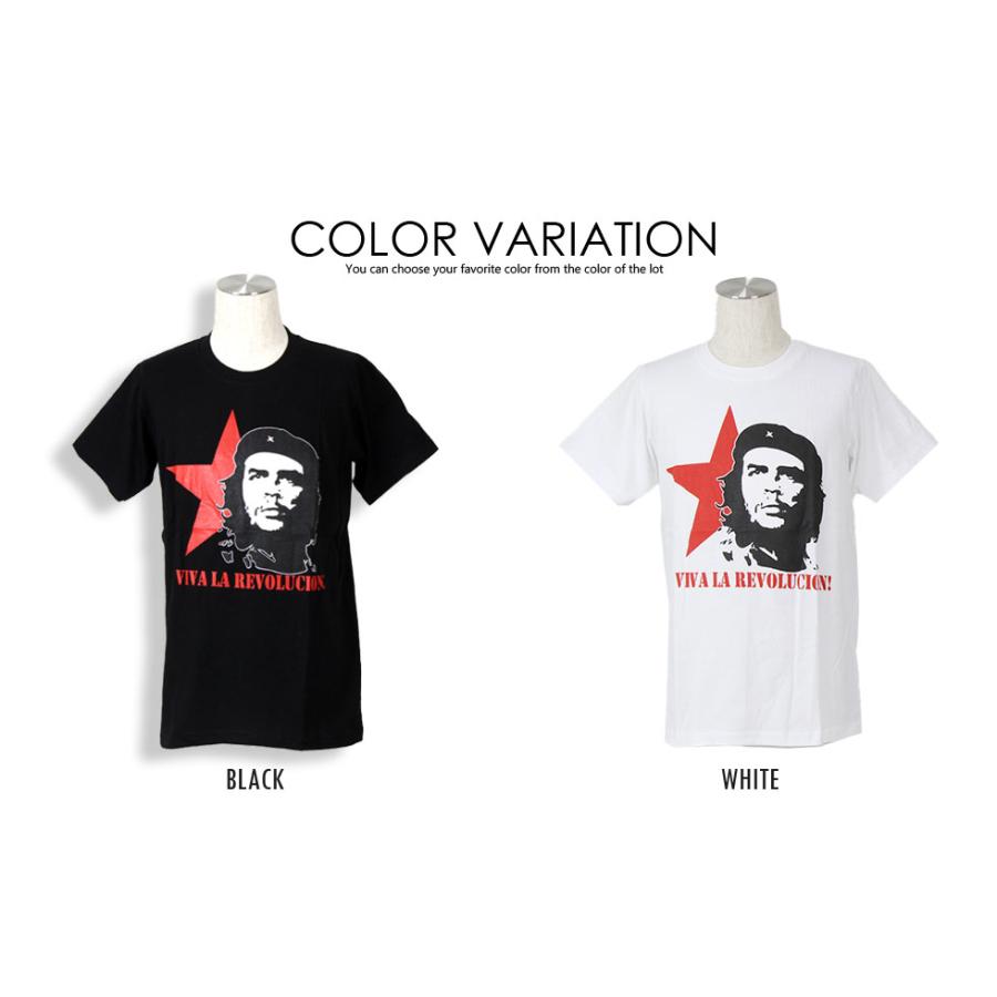 ロックtシャツ バンドtシャツ パンク チェゲバラ VIVA LA REVOLUCION