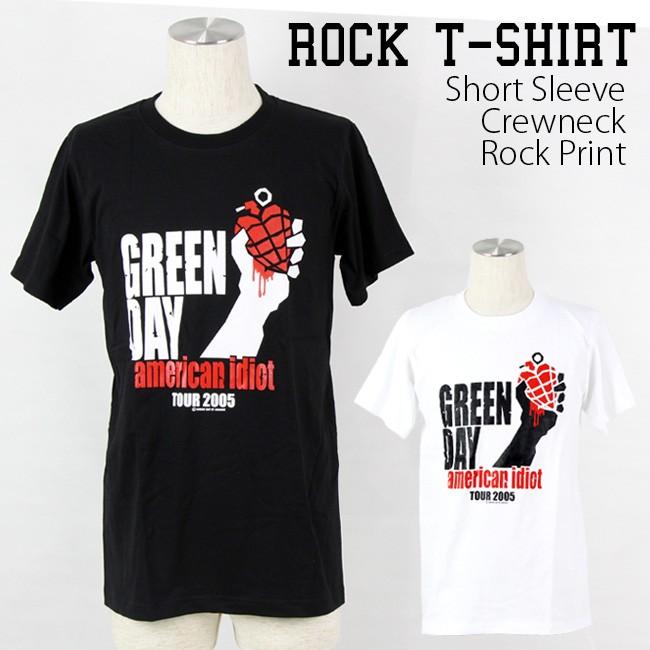 爆買 ロックtシャツ バンドtシャツ パンク GREENDAY グリーン デイ