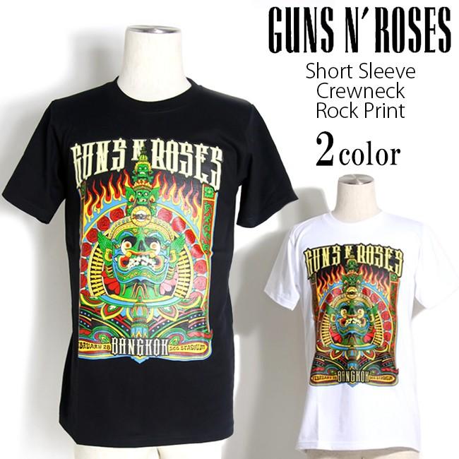 ロックTシャツ バンドTシャツ パンク Guns N' Roses ガンズ アンド