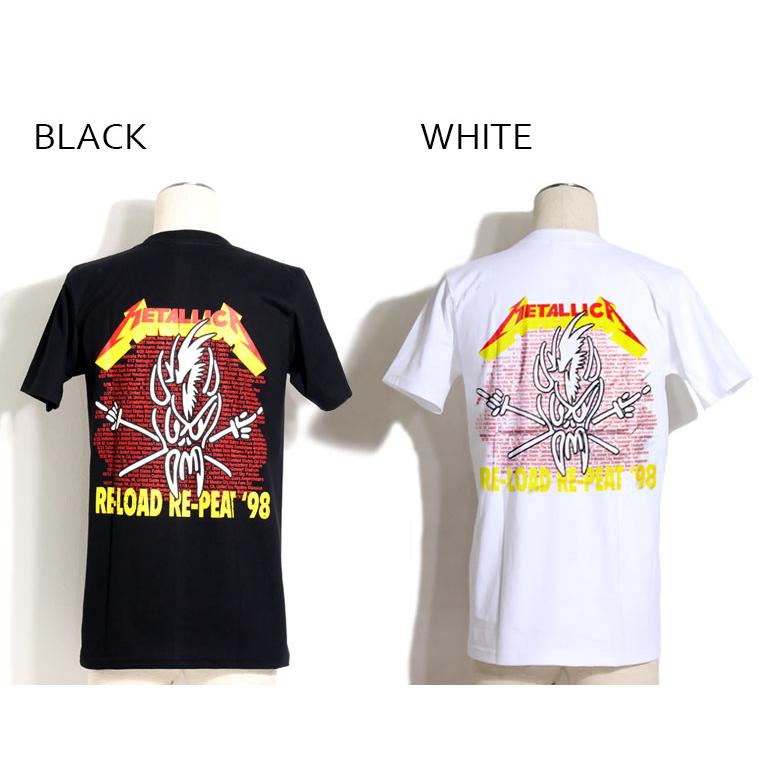 ロックtシャツ バンドtシャツ パンク Metallica メタリカ POOR RE 