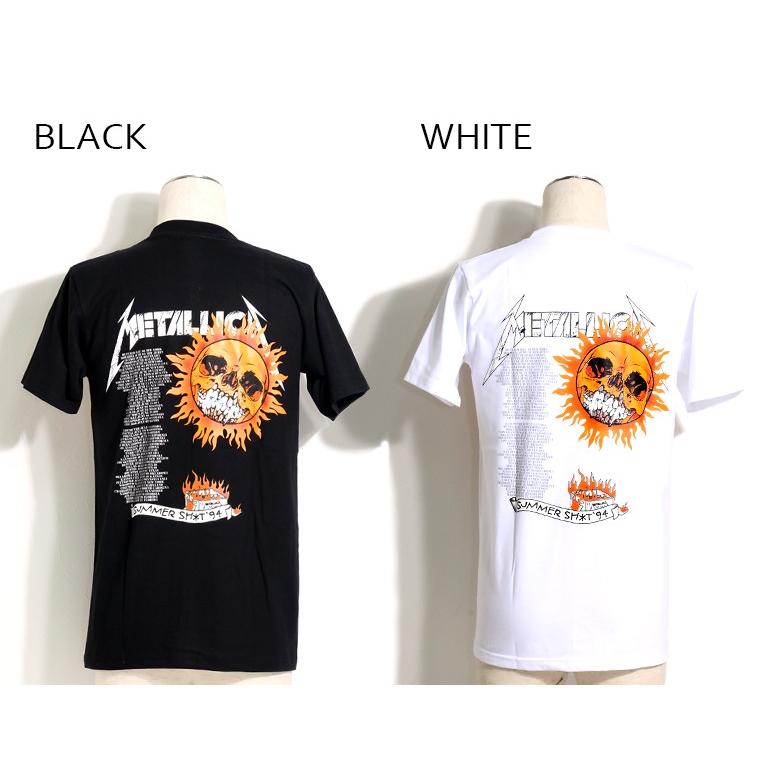 ロックtシャツ バンドtシャツ パンク Metallica メタリカ パスヘッド