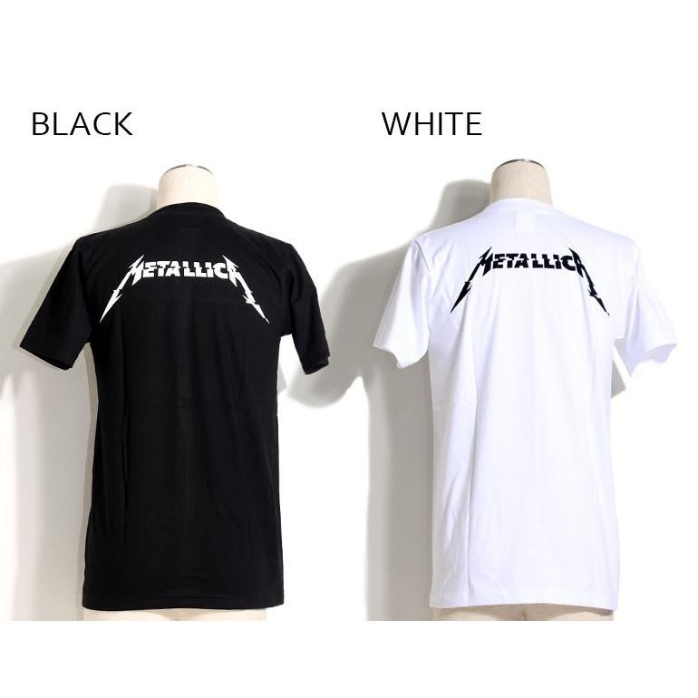 ロックtシャツ バンドTシャツ パンク METALLICA メタリカ メンズ 